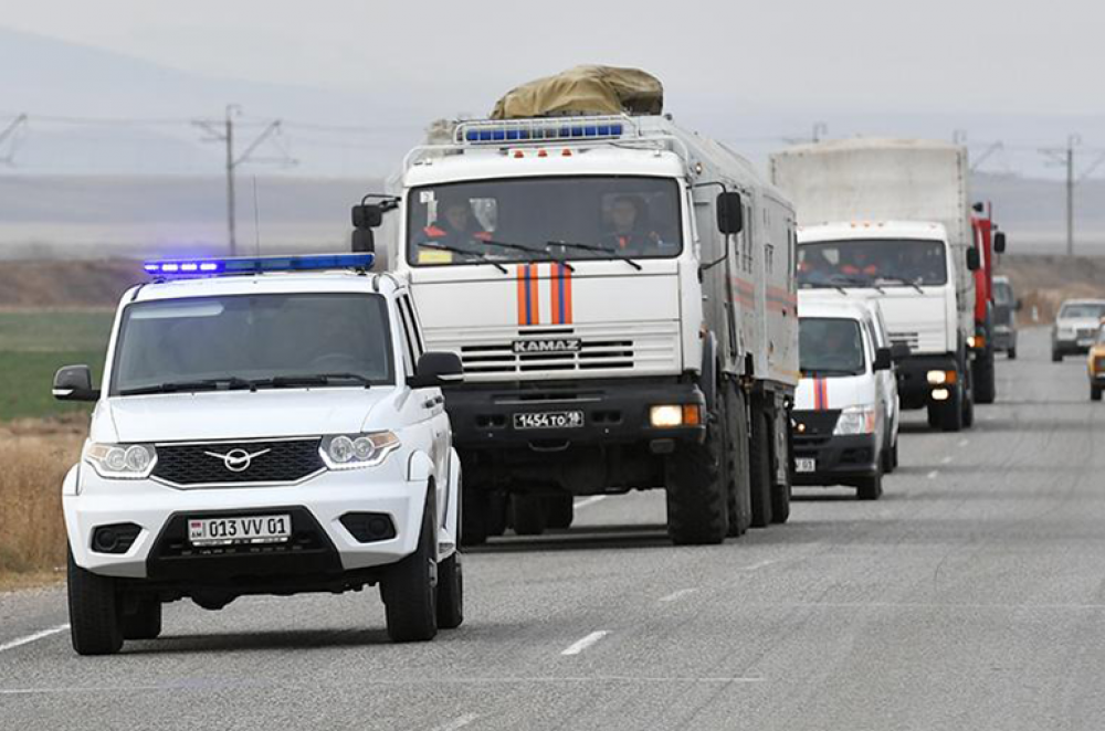 Ստեփանակերտ ժամանած ռուս փրկարարների լրացուցիչ խումբը վաղվանից կսկսի հումանիտար առաքելության իրականացումը