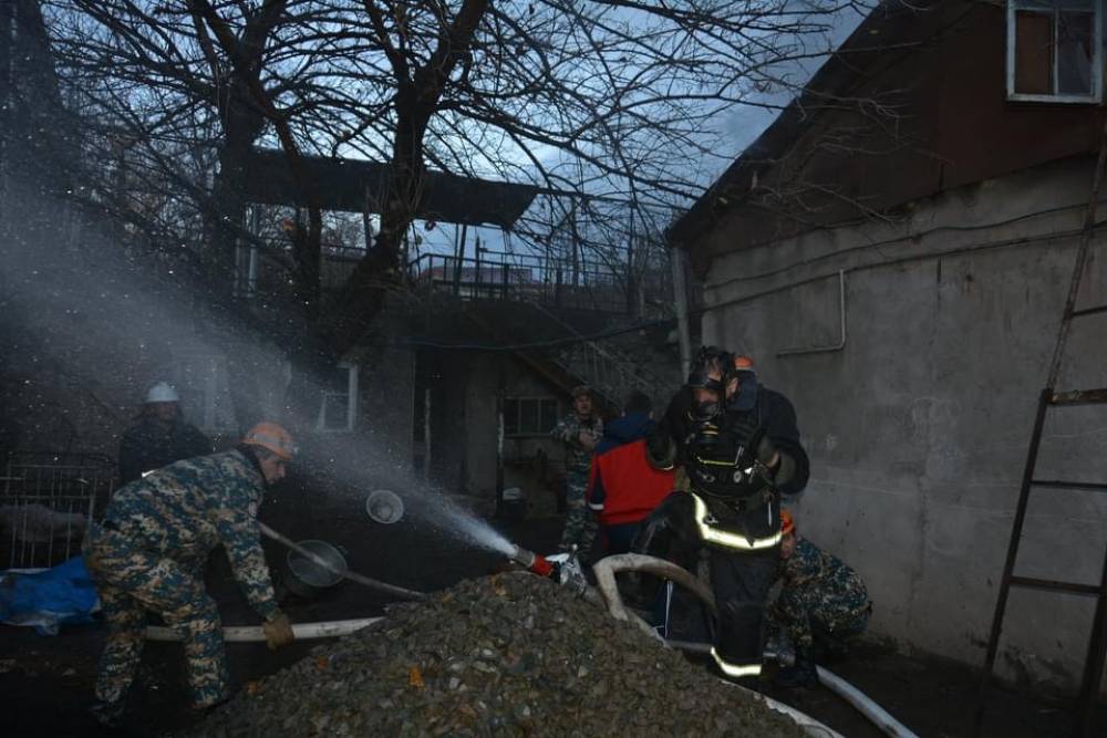 Հրդեհ Ստեփանակերտում. այրվել է բնակելի տուն, տանտերը մահացել է