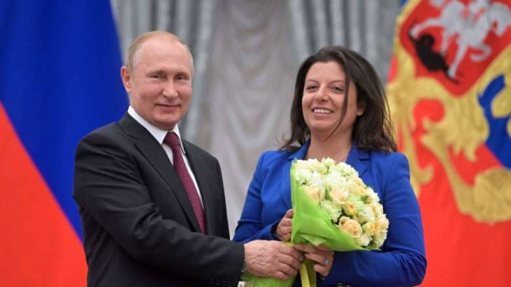 Պուտինը պարգևատրել է Մարգարիտա Սիմոնյանին