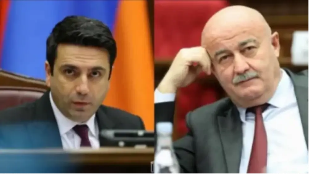 Ալեն Սիմոնյանը Աղազարյանին ԱԺ հաշվիչ հանձնախմբի կազմից հեռացնելու կարգադրություն է ստորագրել