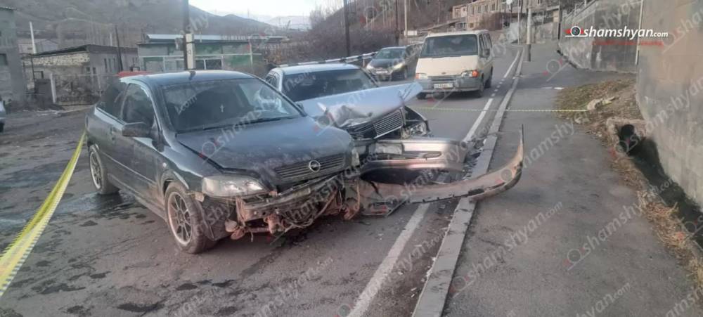 Սյունիքում բախվել են «Mercedes»-ն ու «Opel»-ը․ կա տուժած