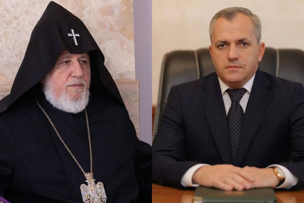 Շնորհակալություն եմ հայտնել Վեհափառին Արցախի հարցում իր դիրքորոշման համար. Սամվել Շահրամանյան