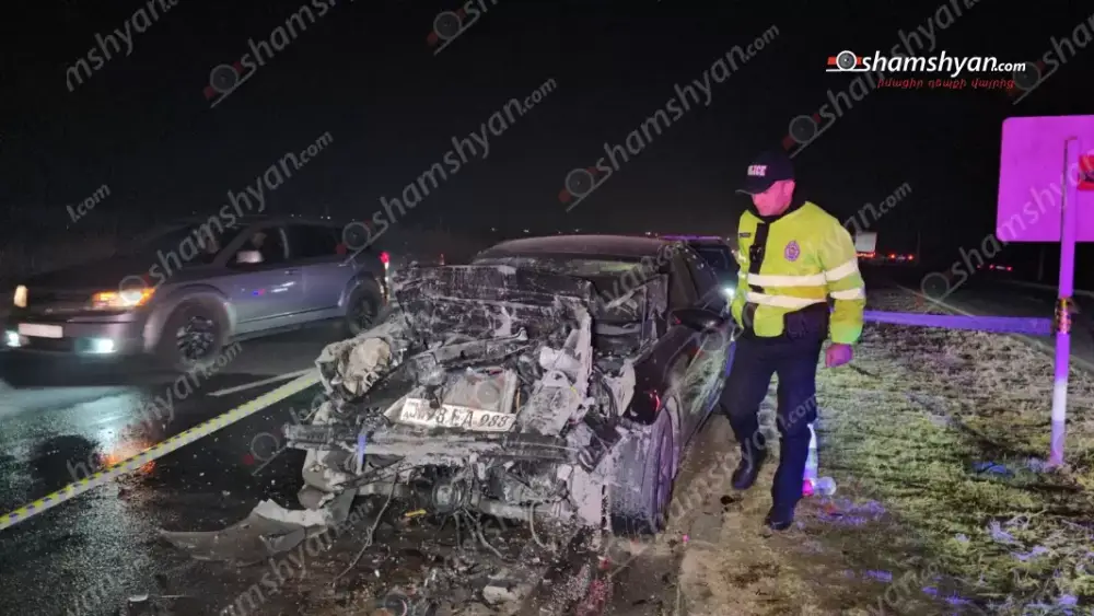 Երասխ-Երևան ճանապարհին մեքենաներ են բախվել․ վիրավոր կա