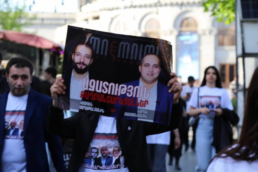 Նարեկ Սամսոնյանն ու Վազգեն Սաղաթելյանը քաղաքական բանտարկյալներ են, ովքեր կալանավորվել են իրենց խոսքի համար. Դանիելյան