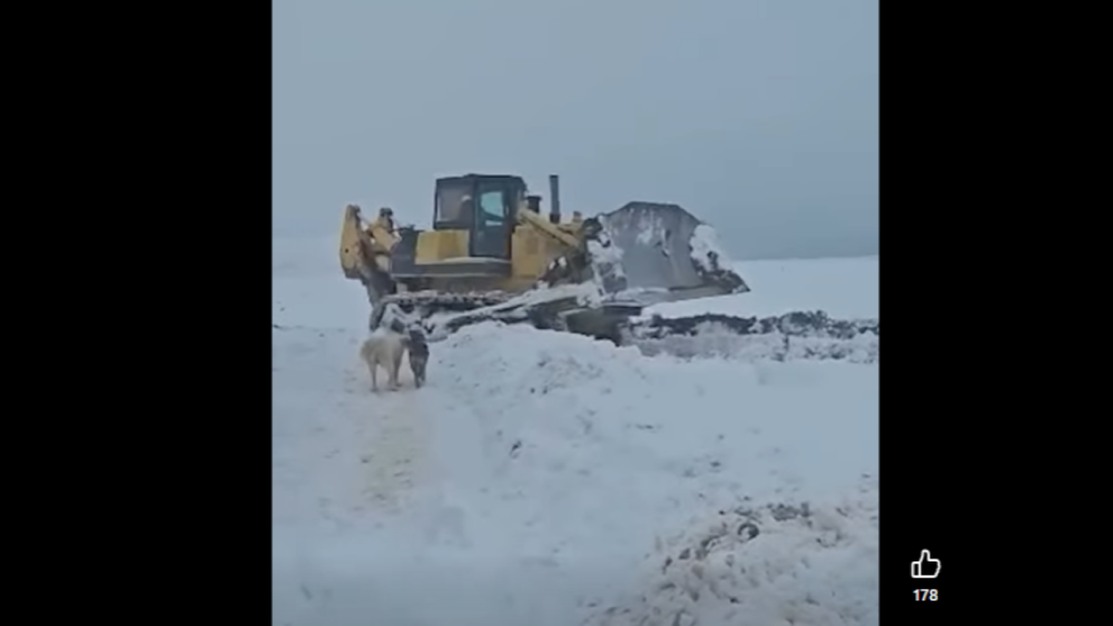 Սահմանագոտու տարբեր հատվածներում կատարվում են ձնամաքրման աշխատանքներ.ՊՆ