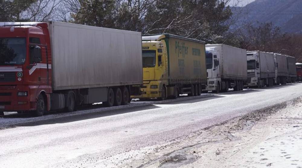 Վերին Լարսի անցակետում գրեթե 2,500 տարանցիկ բեռնատար կա կուտակված