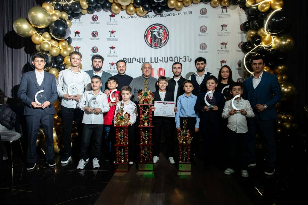 Ավանդական Կարատե․ Զեյթուն ակումբը պարգևատրել է Տարվա լավագույն մարզիկներին