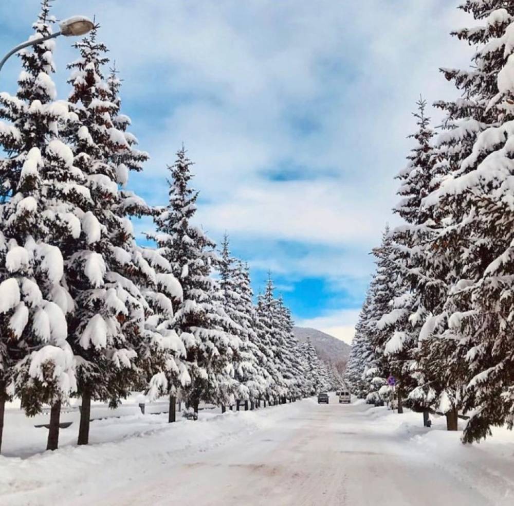 Ջերմուկում ձյուն է, որոշ ճանապարհներին՝ մառախուղ