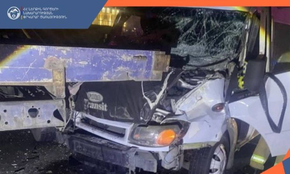 Վթար Էջմիածին-Արմավիր ճանապարհին․ 4 քաղաքացի հոսպիտալացվել է