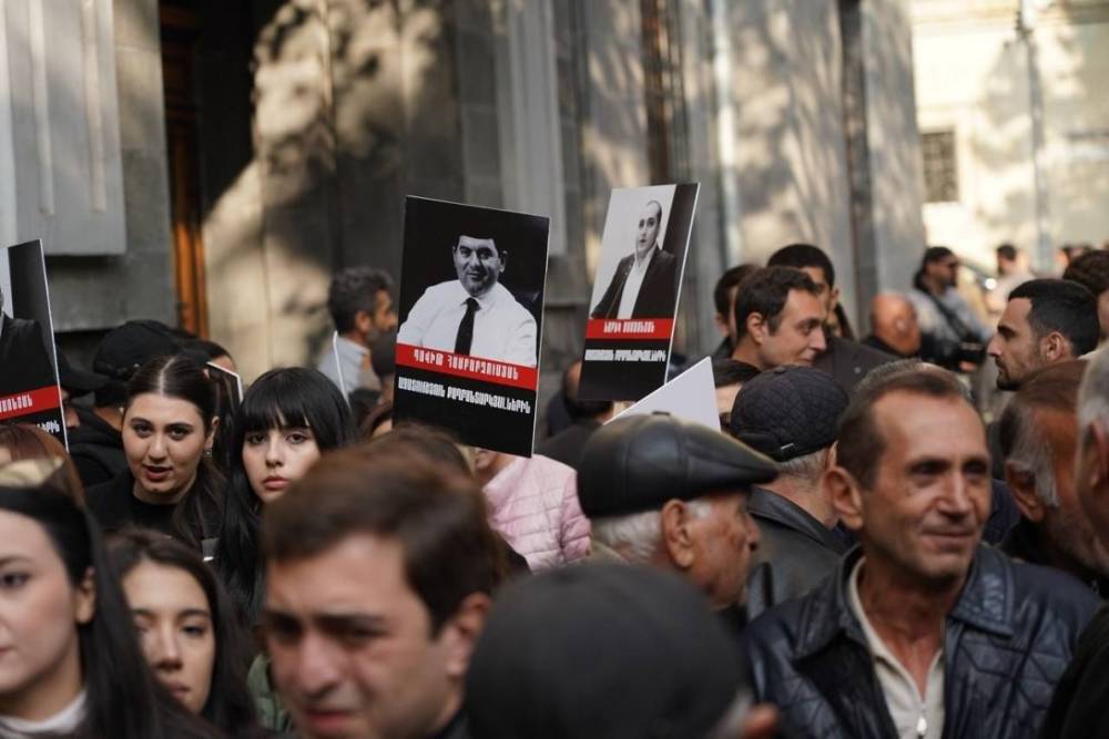 «Ազատությո՛ւն Դավիթ Համբարձումյանին և մեր բոլոր քաղբանտարկյալներին». Աբրահամյան