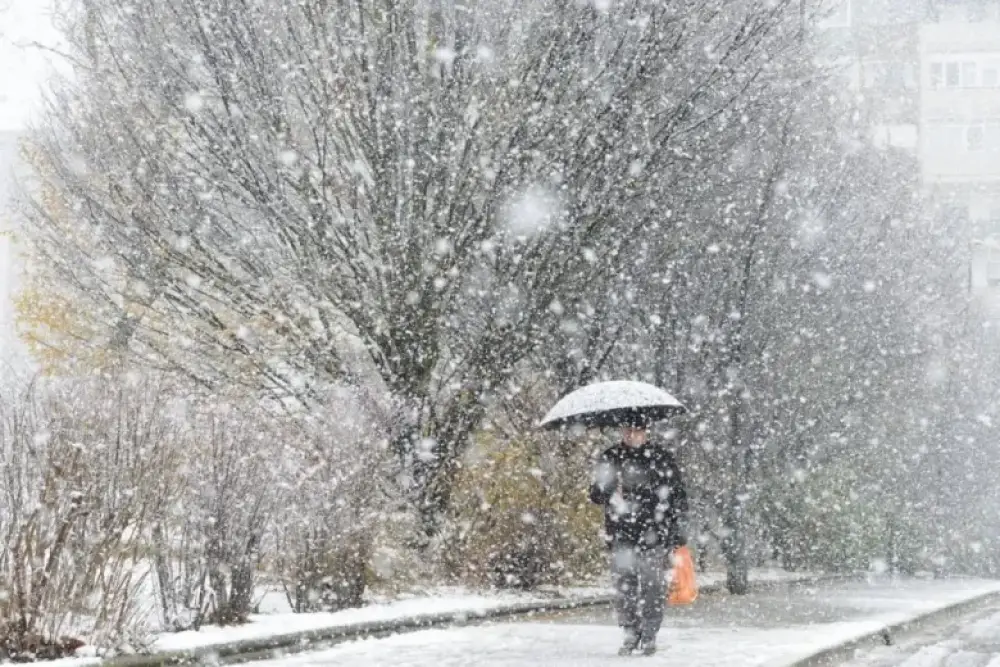 Հանրապետության որոշ շրջաններում ձյուն է տեղում