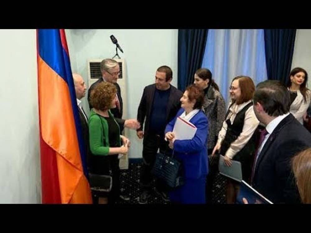 Գ. Ծառուկյանն ընդունել է Սլովենիայի նախկին նախագահ Դանիլո Թյիրքի գլխավորած պատվիրակությանը