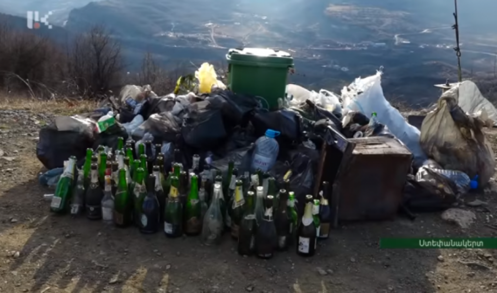 Արցախում կամավորները մաքրել են հուշարձանների տարածքները