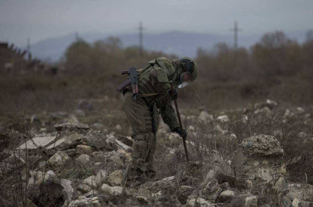 Ռուս սակրավորներն ավարտել են Մարտունիում իրականացվող ականազերծման աշխատանքները. ՌԴ ՊՆ