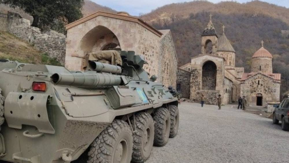 Ռուս խաղաղապահները Ստեփանակերտից Դադիվանք են ուղեկցել 28 ուխտավորների