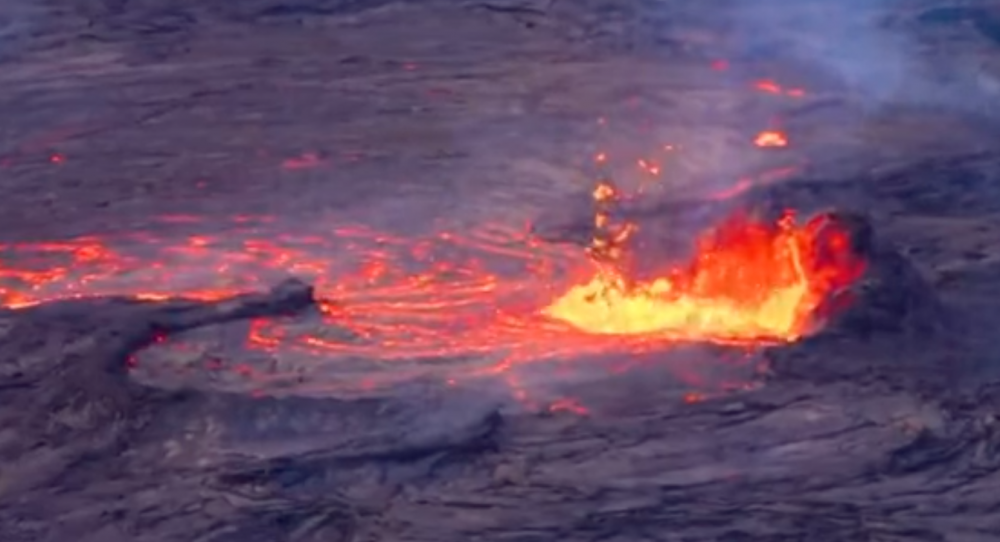Հավայան կղզիներում գտնվող Կիլաուեա հրաբուխը կրկին ժայթքել է (տեսանյութ)
