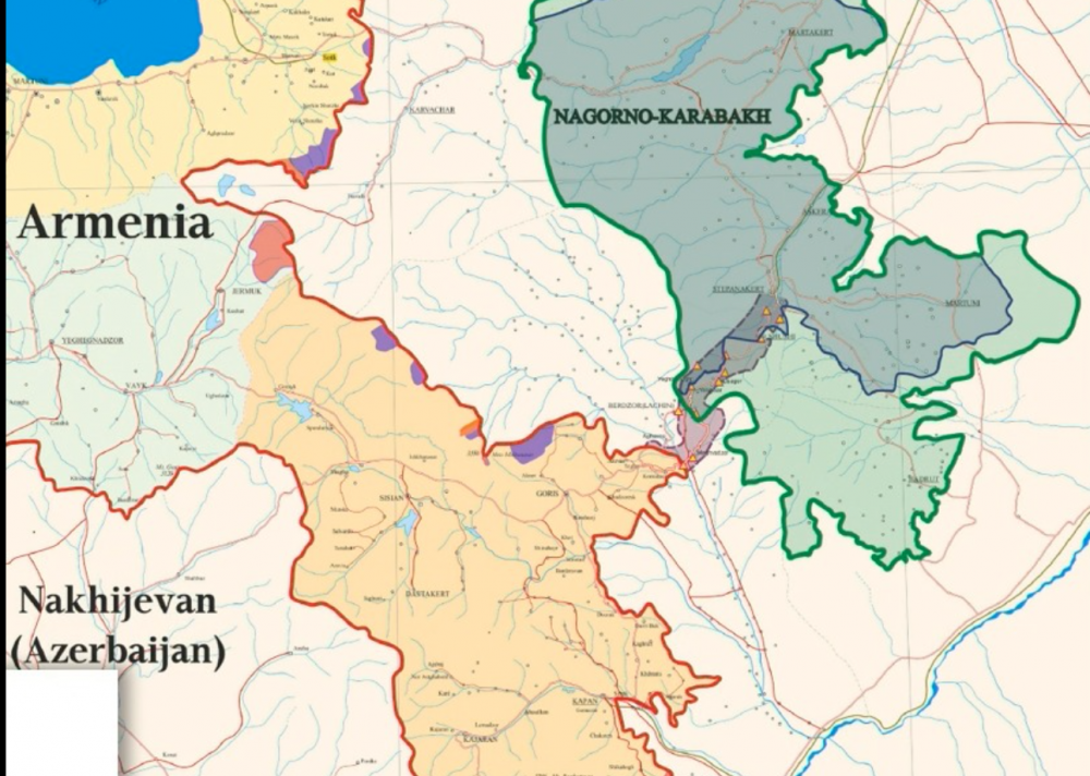 Ինչո՞ւ ենք մենք էս պատկերը տեսնում Հաագայի դատարանի լսումների շնորհիվ.(քարտեզ)