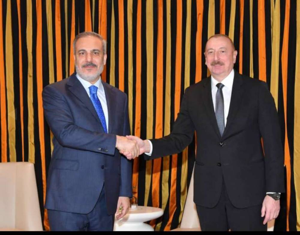 Ալիևը և Թուրքիայի ԱԳ նախարարը քննարկել են հայ–ադրբեջանական հարաբերությունները