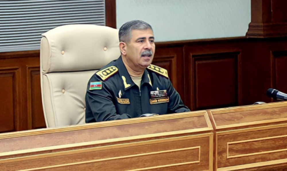 Ադրբեջանի ՊՆ-ում վերլուծվել է հայ֊ադրբեջանական սահմանին ստեղծված իրավիճակը