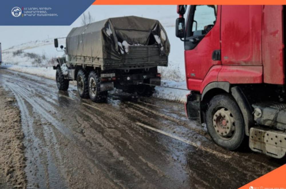 Փրկարարները Սյունիքում արգելափակումից դուրս են բերել 73 մեքենա