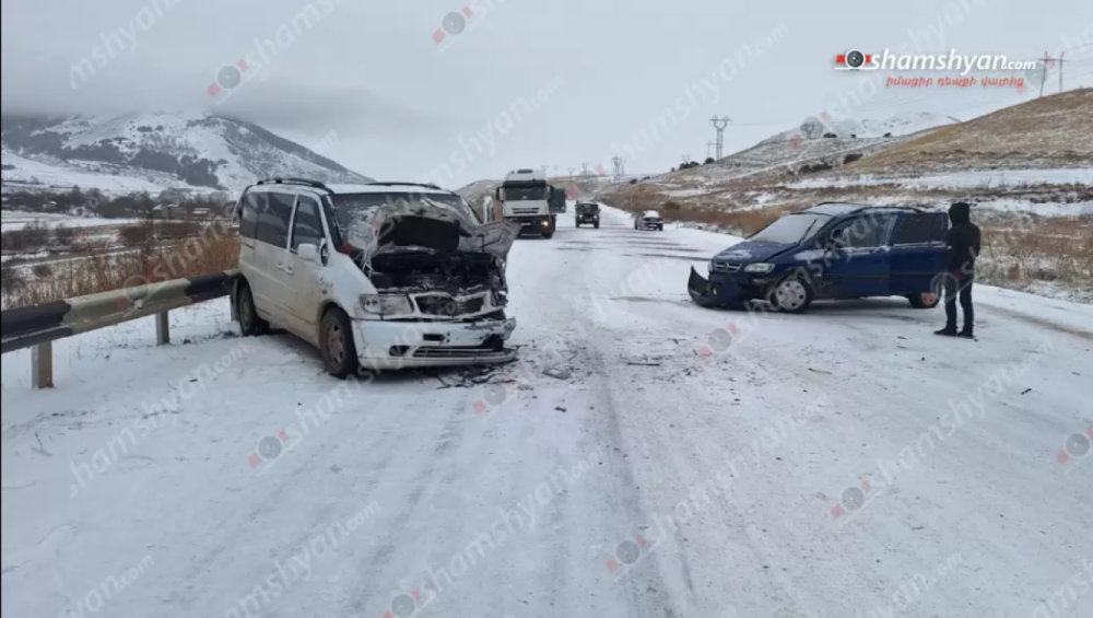 Խոշոր ավտովթար․ 6 վիրավոր կա