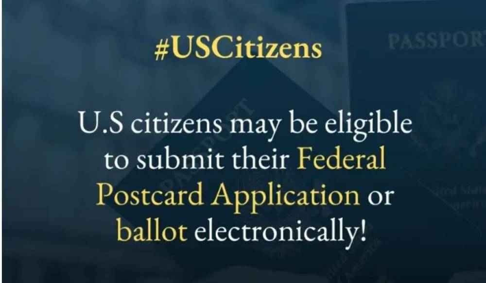ՀՀ-ում բնակվող ԱՄՆ քաղաքացիները կարող են քվեաթերթիկն ուղարկել էլեկտրոնային եղանակով