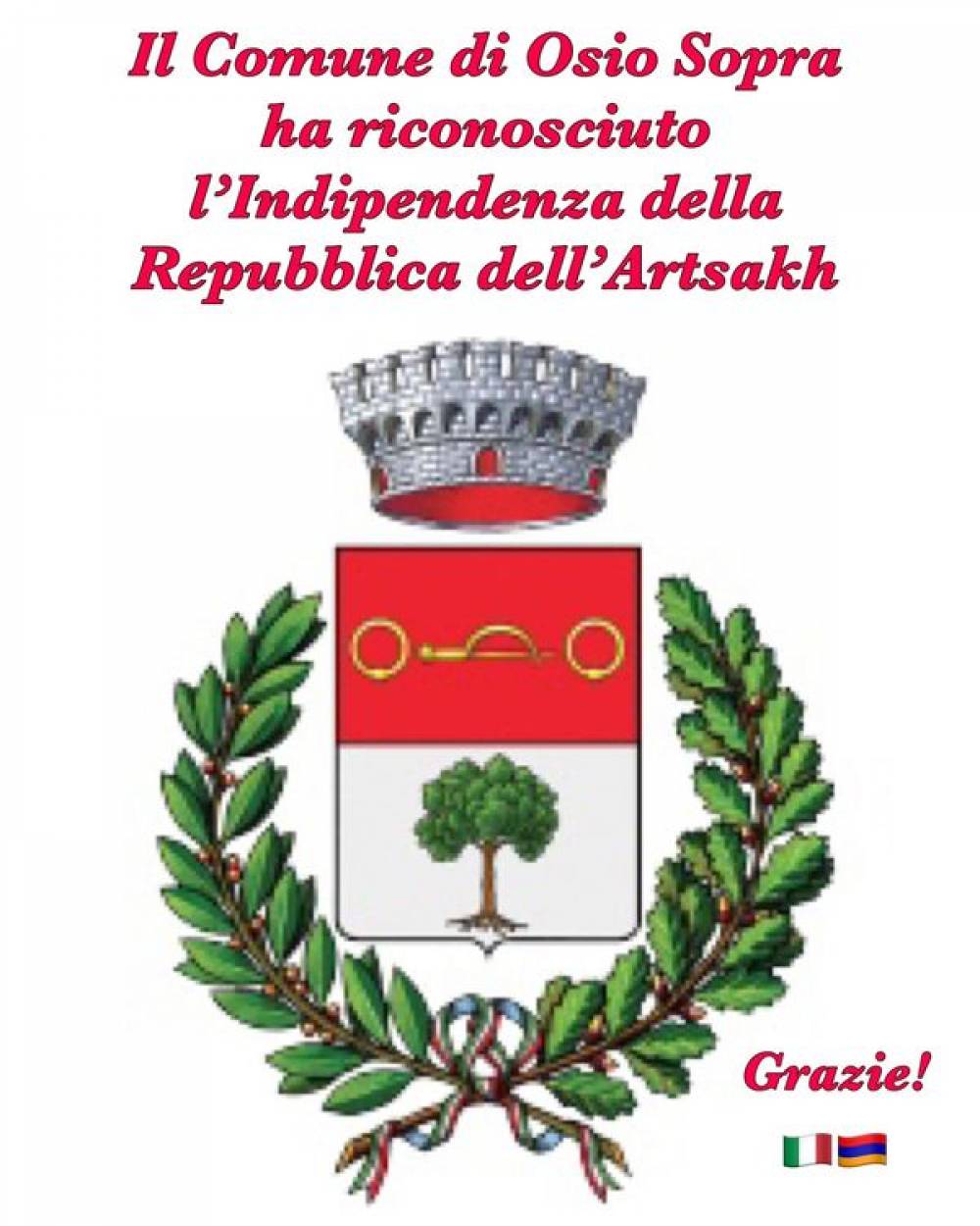 Իտալիայի Սան Պիետրո Վերնոտիկոյի համայնքային խորհուրդը ընդունել է բանաձեւ՝ ճանաչելով Արցախի անկախությունը