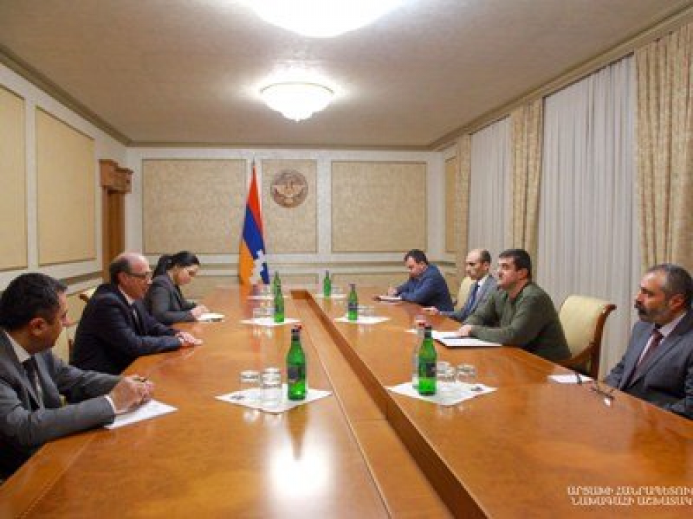 Արայիկ Հարությունյանն ընդունել է ՀՀ ԱԳ նախարար Արա Այվազյանին. Քննարկել են Արցախի խնդրի լուծման հեռանկարները