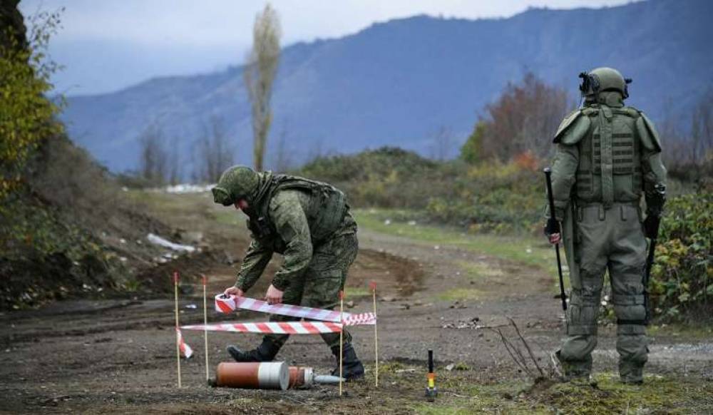 Արցախում չպայթած զինամթերքից մաքրվել է 517.8 հա տարածք