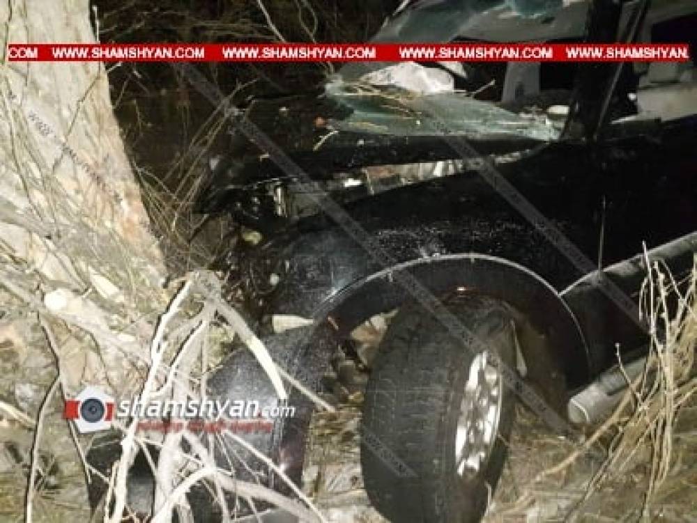 Մահվան ելքով ավտովթար Կոտայքի մարզում. 44-ամյա վարորդը հիվանդանոցի ճանապարհին մահացել է
