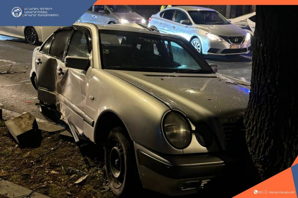 Երևանում բախվել են «Volkswagen»-ը և «Mercedes-Benz»-ը․ կան տուժածներ