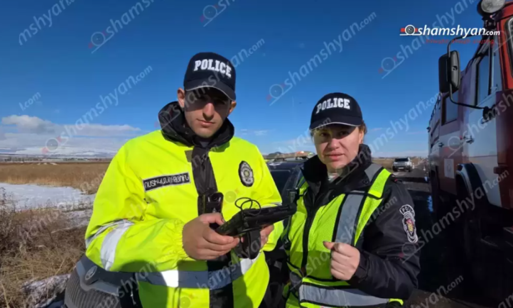 Ոչ սթափ վարորդը պարեկներին ներկայացրել է փրկարար ծառայողի և վարորդական իրավունքի կեղծ վկայականներ