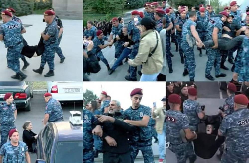 Երբեք չեն մոռացվելու ժողովրդի սրբավայր «Եռաբլուր»-ում մեր հերոսների ծնողներին քաշքշելու և բերման ենթարկելու կադրերը. պատգամավոր