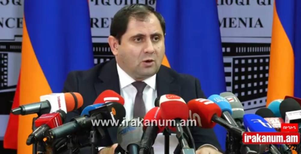 Պաշտպանության նախարար Սուրեն Պապիկյանի ասուլիսը. ՈՒՂԻՂ