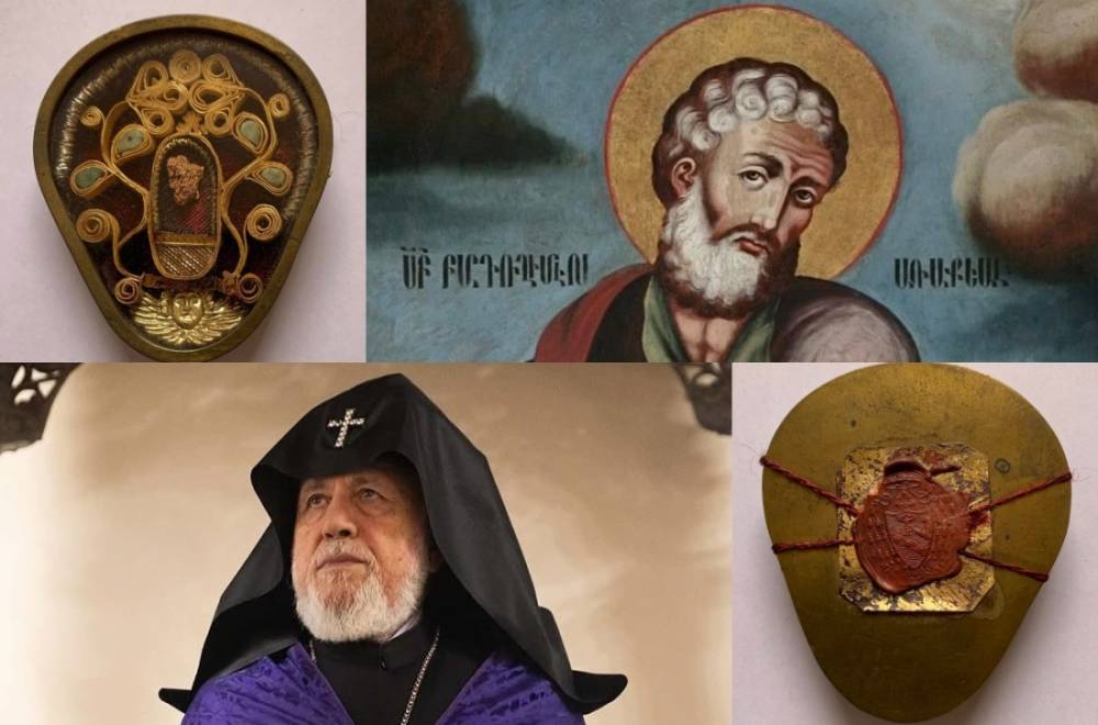 Վեհափառ Հայրապետին է ընծայաբերվել Սբ Բարդուղիմեոս առաքյալի հնամենի մասունքարանը՝ կնքված Հռոմեակաթոլիկ Եկեղեցու կարդինալական կնիքով