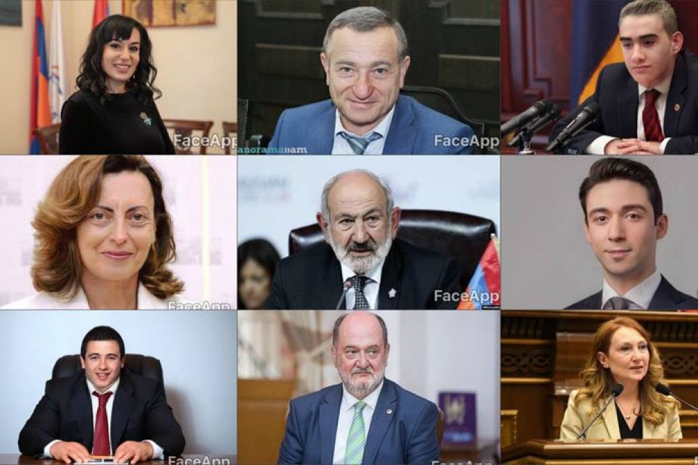 #FaceApp. Ծերացած ու երիտասարդացած պաշտոնյաները. SHANTNEWS.am-ի ընտրանին