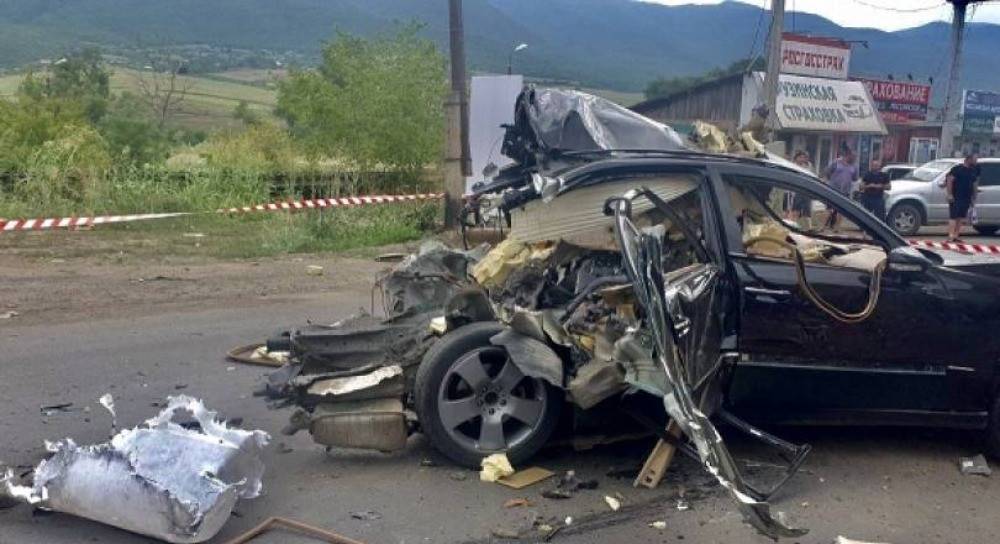Տեսախցիկը ֆիքսել է մեքենայի գազի բալոնի պայթյունը. 35-ամյա վարորդը տեղում մահացել է (լուսանկարներ, տեսանյութ)