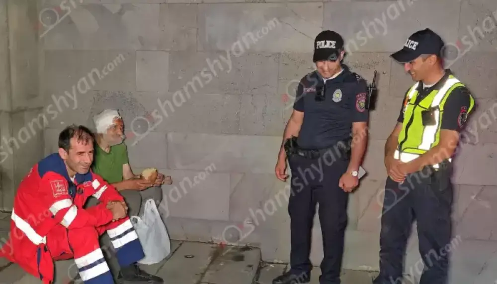 «Էրեբունի» թանգարանի հարևանությամբ պարեկները հայտնաբերել են գլխի մասում վնասվածք ստացած տղամարդու