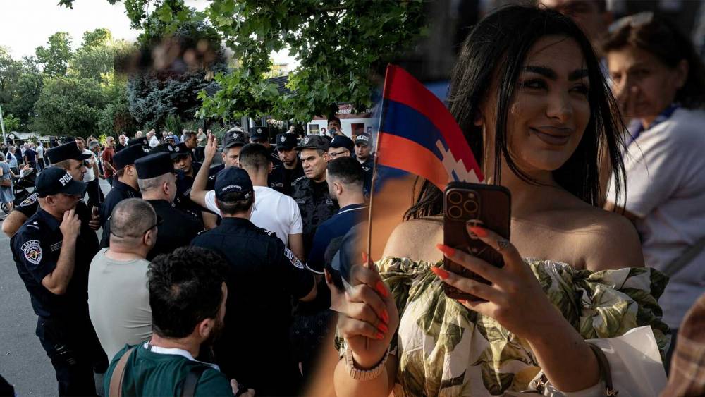 ՀՐԱՏԱՊ․Արցախցիները անժամկետ նստացույցը շարունակում են կառավարության մոտ .ՈՒՂԻՂ