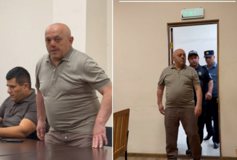 Հետախույզ Կանդազը ոստիկանների ուղեկցությամբ եկավ դատական նիստերի դահլիճ