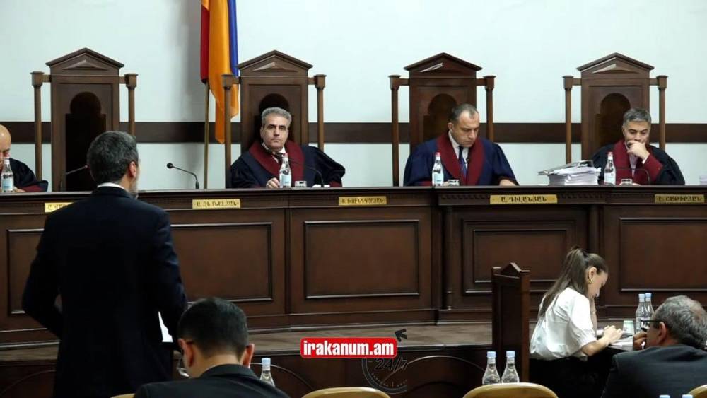 Լարված իրավիճակ ՍԴ-ում` «Ուժեղ Հայաստանի» ներկայացուցչի ելույթի ժամանակ