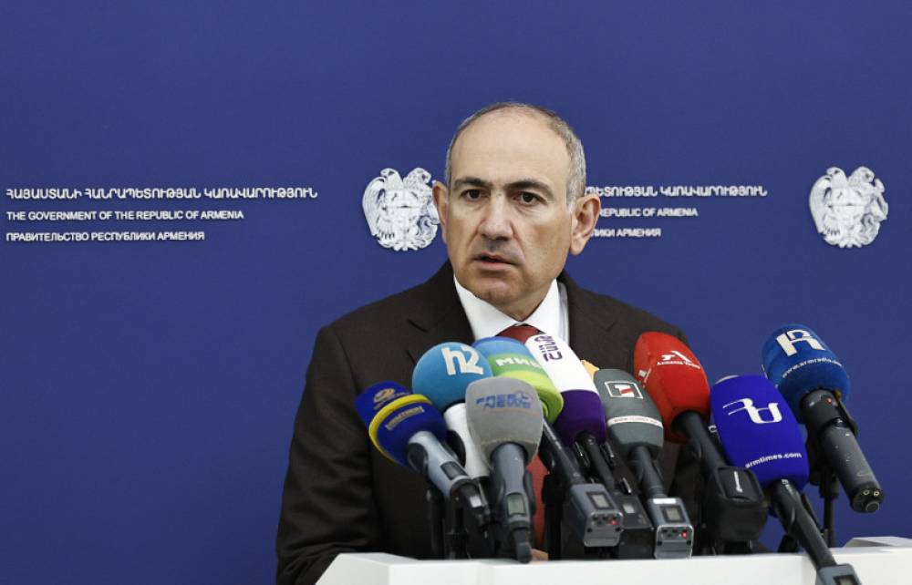 Հիմա. Փաշինյանը՝ Ծառուկյանի մասին է խոսում. նա ճեպազրույց է տալիս