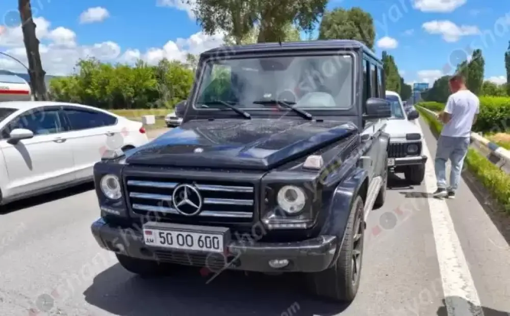 Շղթայական վթար՝ Սևան-Երևան ավտոճանապարհին. բախվել են «Mercedes G»-ն, «BMW»-ն, «ՎԱԶ 2121»-ը և 2 «Nissan»-ները