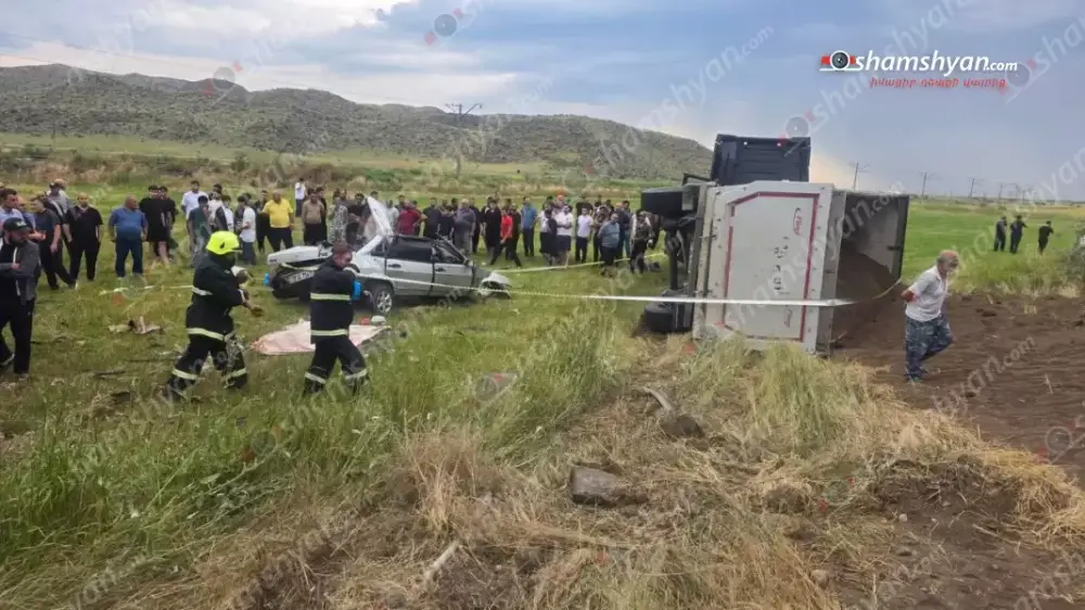 3 զոհ՝ ՎԱԶ 21099-ի և բեռնատարի բախման հետևանքով