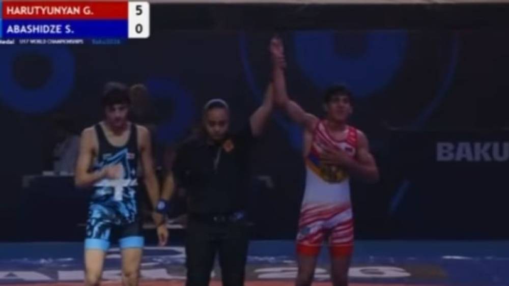 Գևորգ Հարությունյանը՝ բրոնզե մեդալակիր