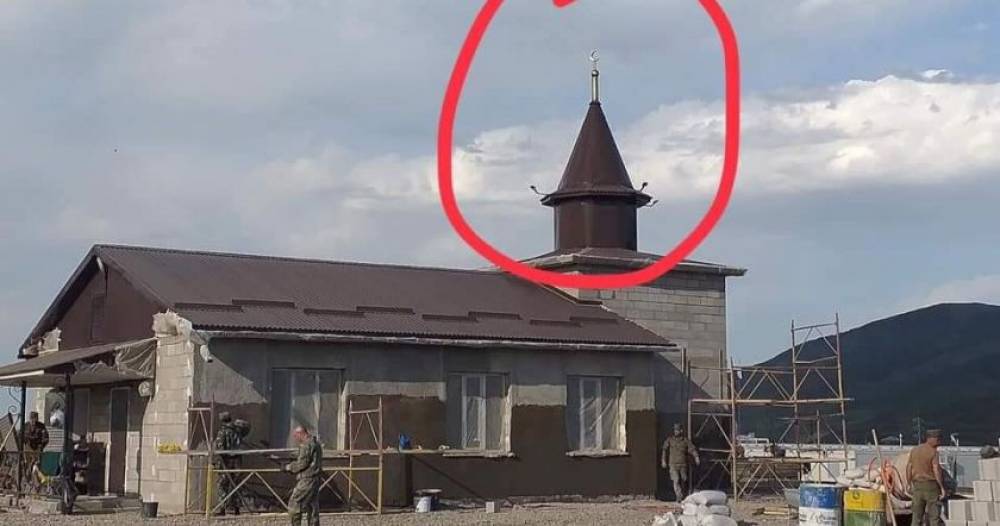 Ստեփանակերտում (Իվանյանի կողմերը) մի նորակառույց մզկիթ է օծվել