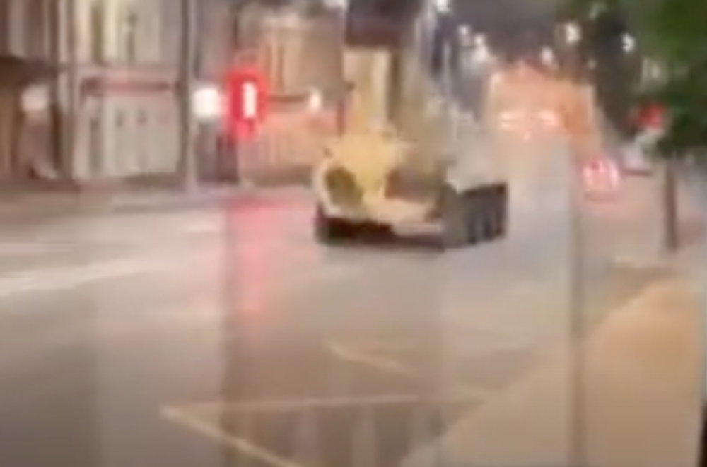 Տանկեր՝ Մոսկվայի կենտրոնում. (տեսանյութ)