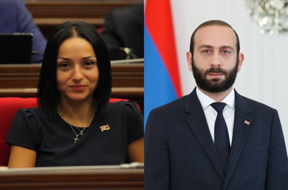 Պարո՛ն Միրզոյան, Ձեր կատարած աշխատանքը միայն կույրը չի տեսնի, Հայաստանը վերջապես, ունի դիվանագիտություն․ Ծովինար Վարդանյան