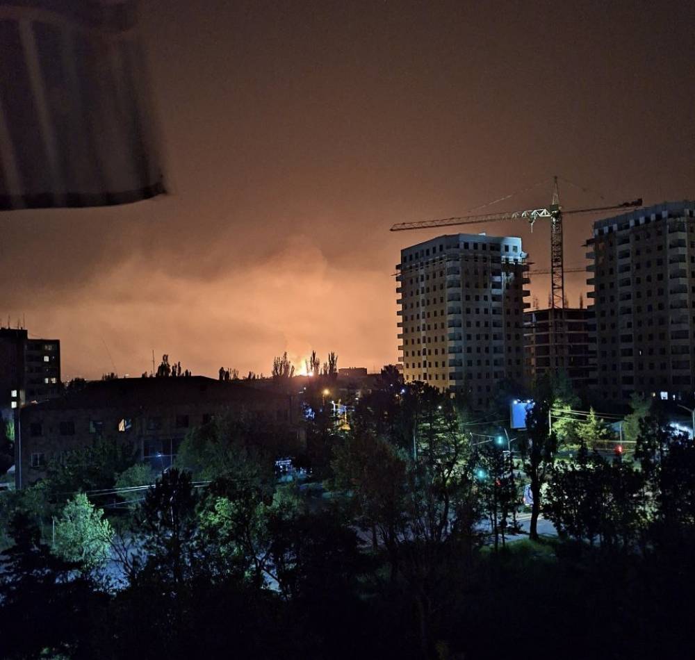 Հզոր պայթուն Աբովյան քաղաքում. (տեսանյութ)