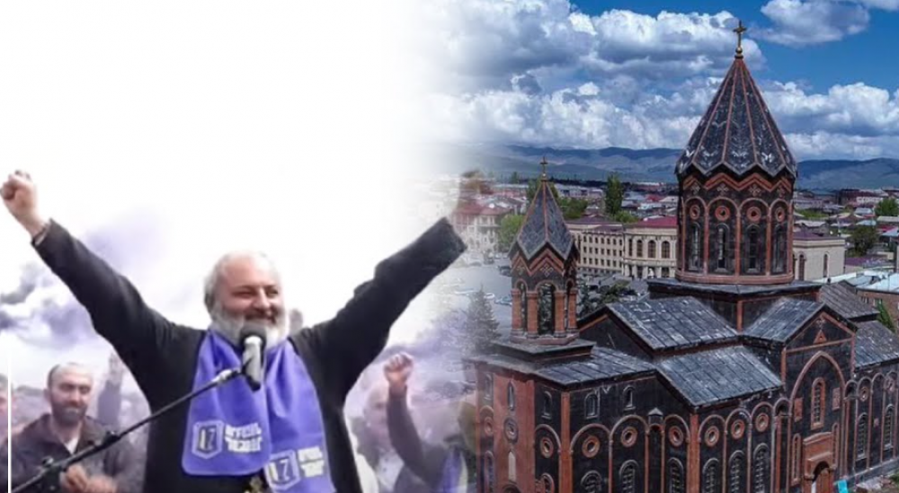 ՈՒՂԻՂ. Սրբազանի գլխավորած ավտոերթը հասավ Գյումրի (տեսանյութ)